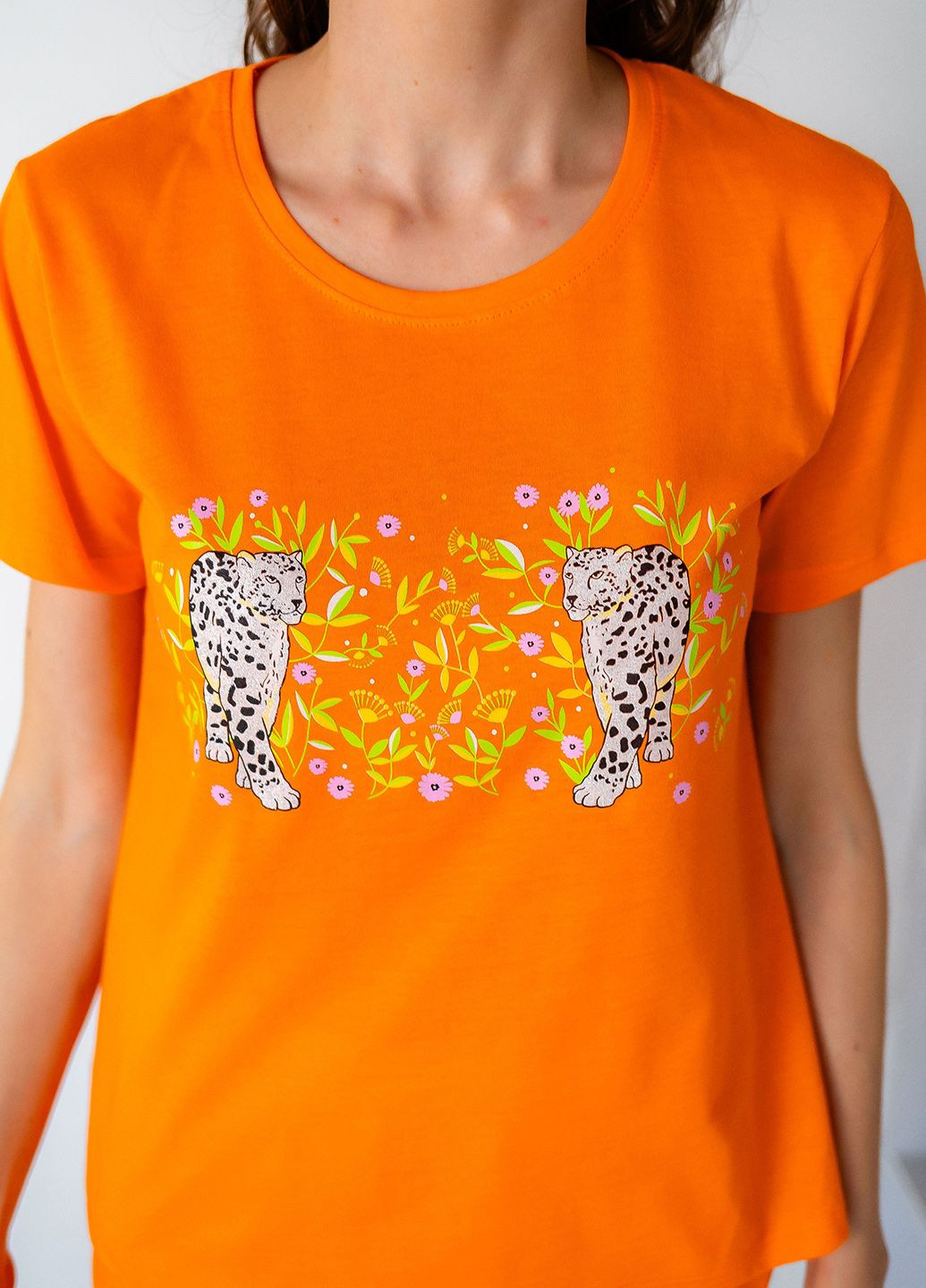 Помаранчева всесезон піжама Трикомир