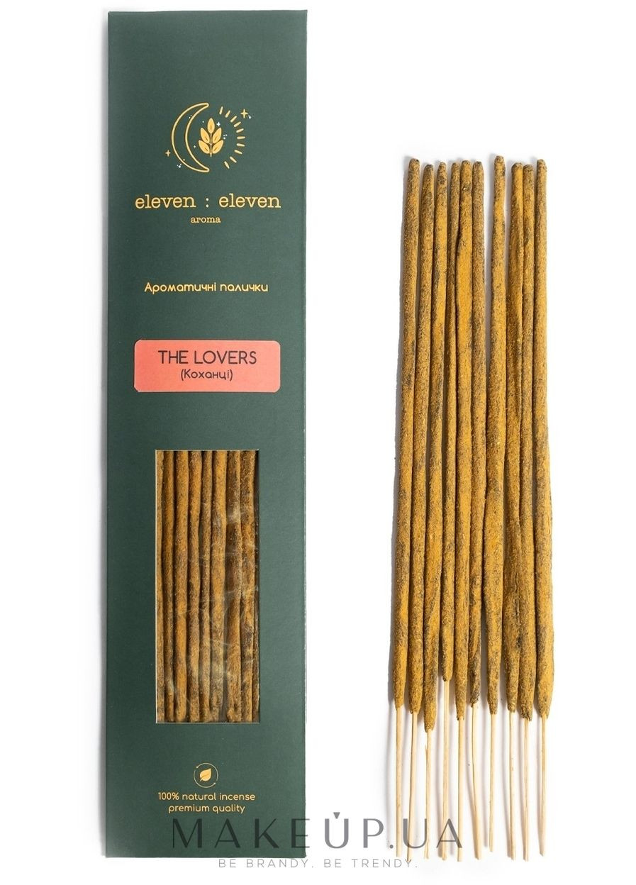 Аромапалочки "Любовники" The Lovers 10шт (1142713-31017821) Eleven Eleven Aroma (368601214)