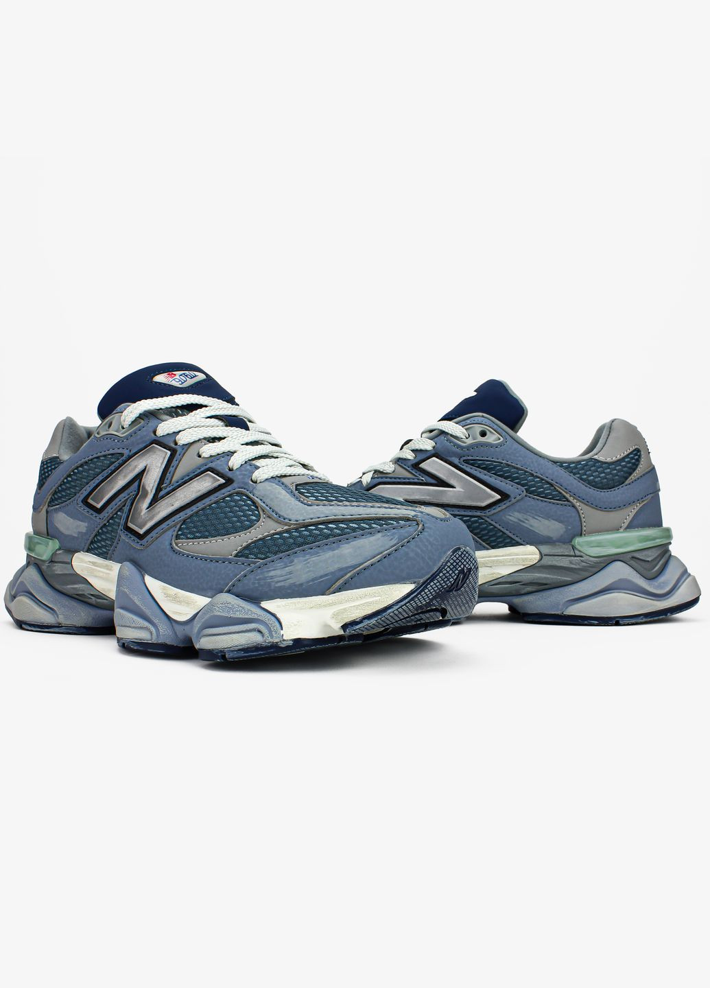Сірі Осінні кросівки чоловічі і жіночі new balance 9060 arctic grey | нью баланс 9060 сірі No Brand