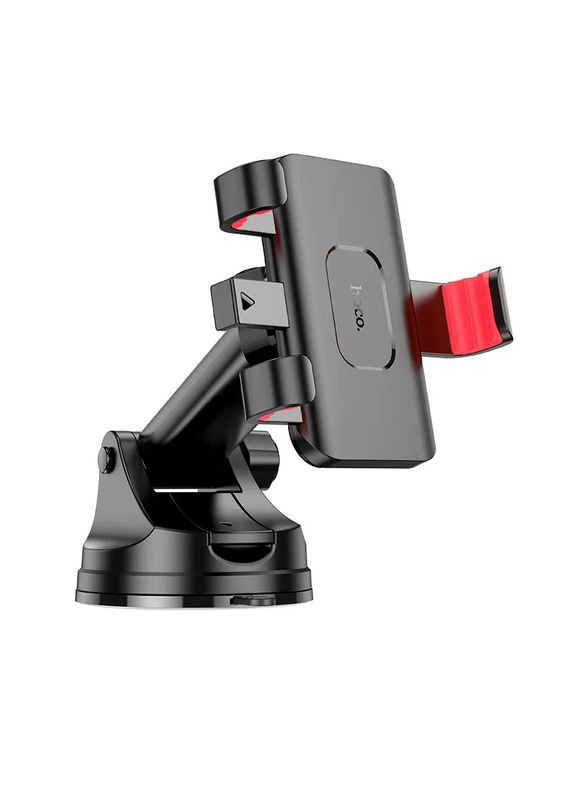 Автотримач для телефона H22 Dragon automatic clamping car holder(center console) Red Black Hoco (369623718)