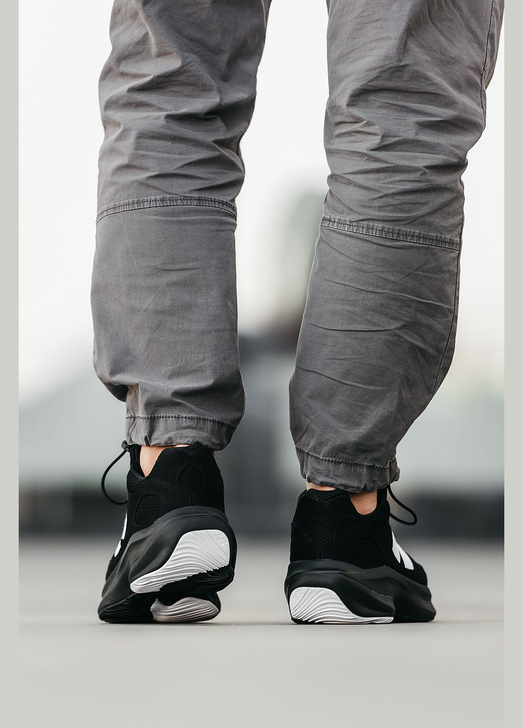 Чорні Осінні кросівки чоловічі new balance wrpd runnier black | нью беланс ранніер чорні No Brand