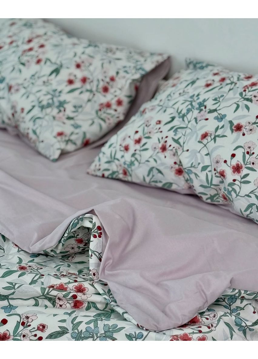 Постельное белье двуспальное Home Сатин 21058 180х215 см DUSHKA (366574498)