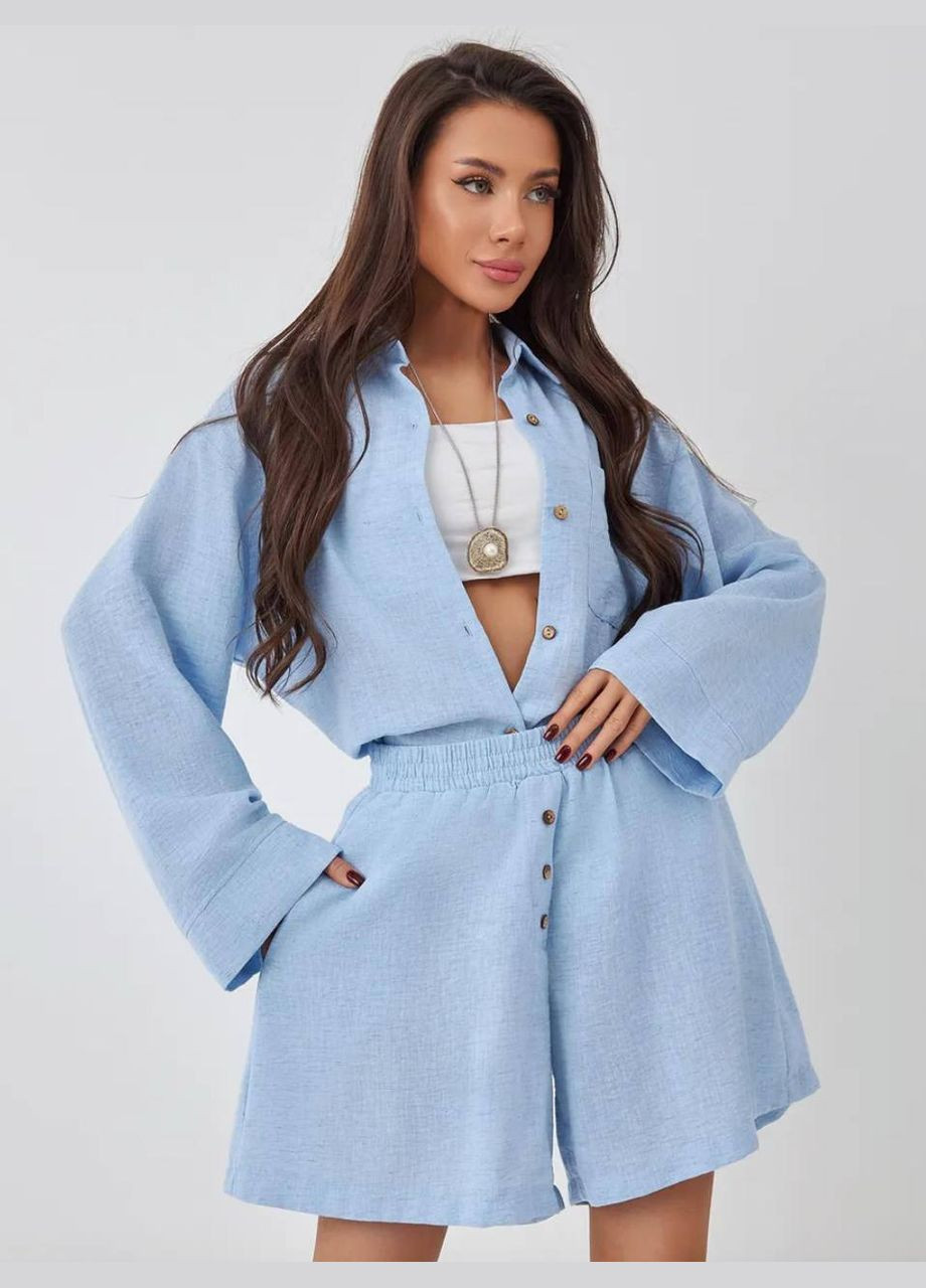 Жіночий костюм однотонний Гермес (345564164)