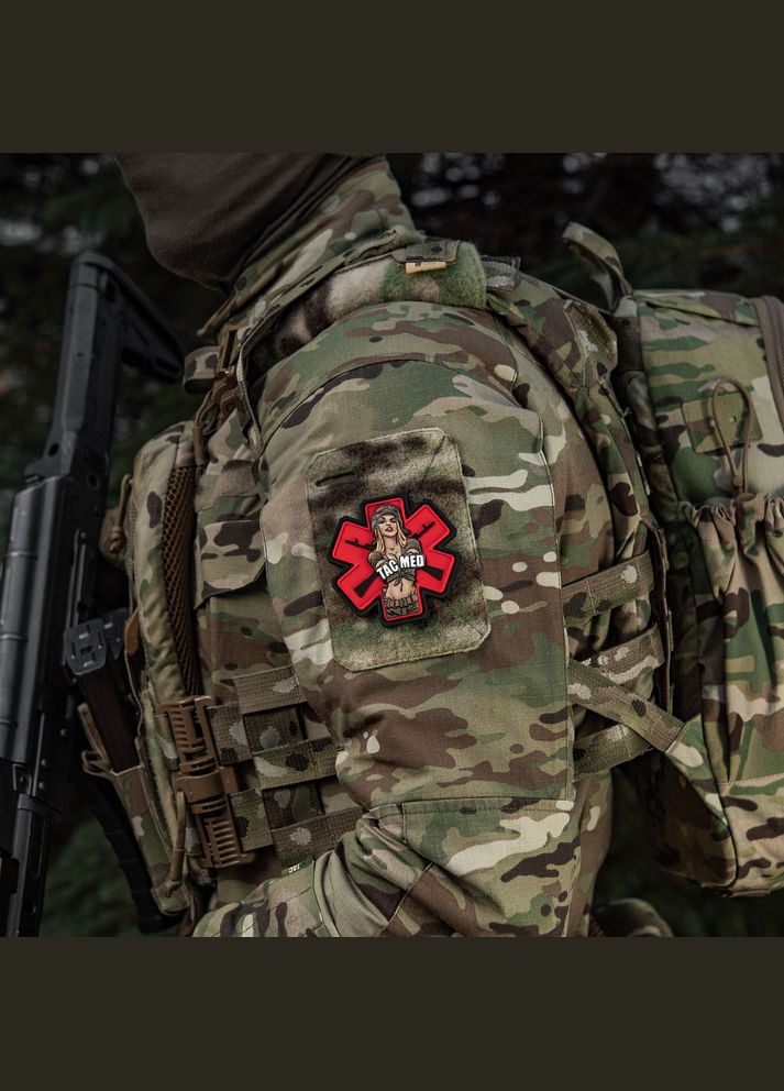 Нашивка TacMed PVC Olive M-TAC (315047192)