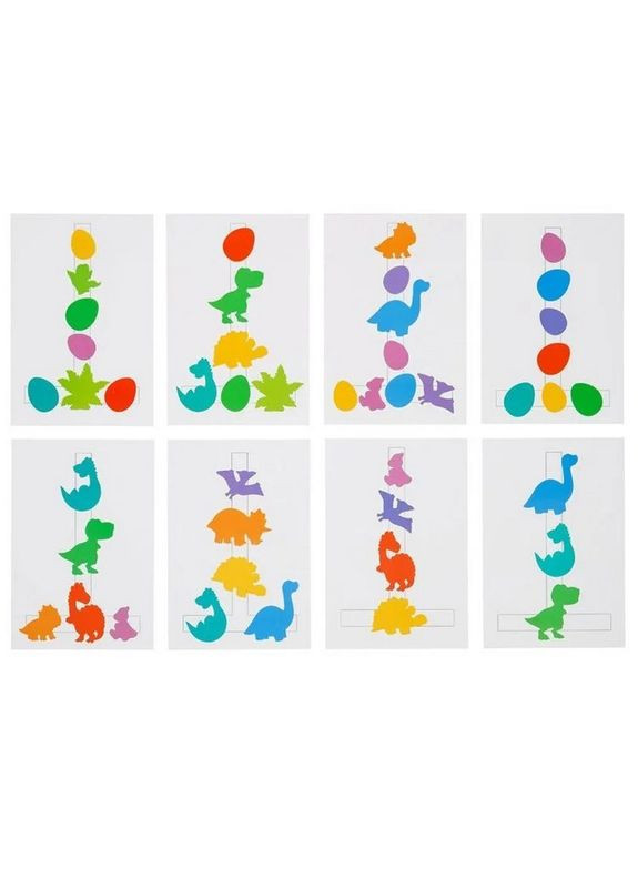 Деревянная настольная игра «Долина динозавров» на липучках Ubumblebees (365642342)