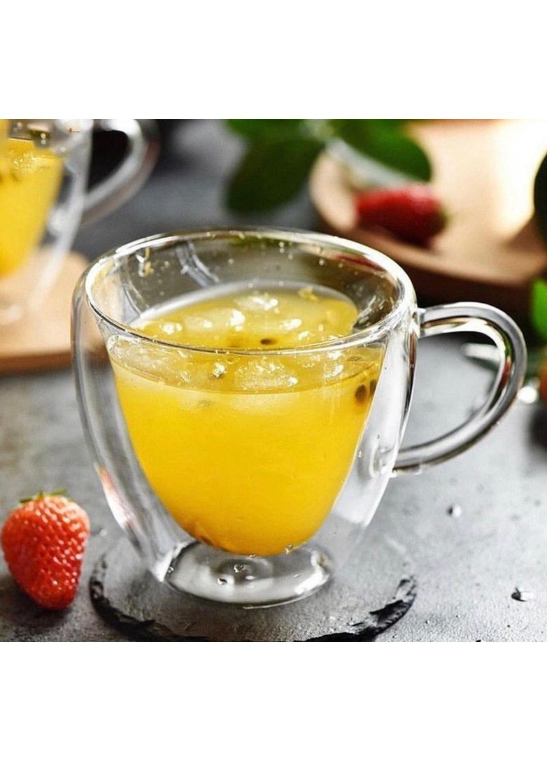 Набор кружек с двойным дном Сon Brio Сердце СB-8908-2 80 мл 2 шт Con Brio (349221024)