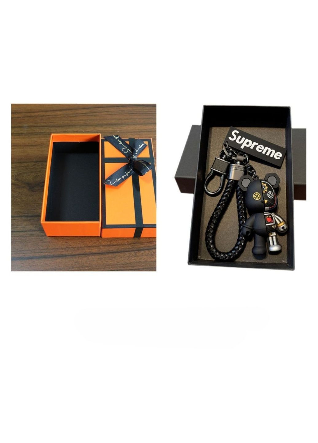 Брелок Мишка Bearbrick Киборг Supreme (342113135)