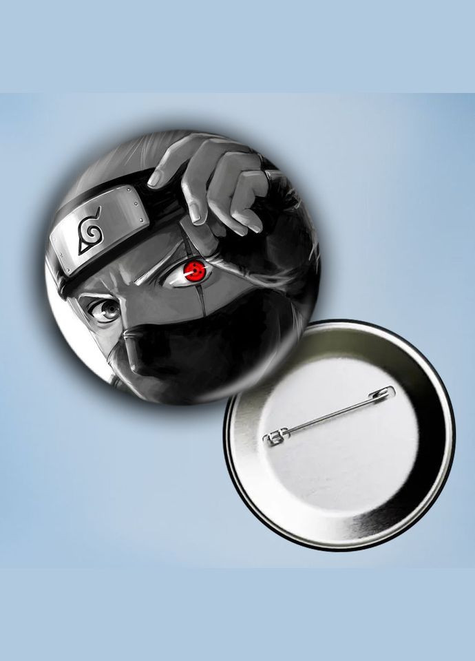 Значок на булавке Аниме Наруто #59 металлический 56 мм No Brand (304509529)