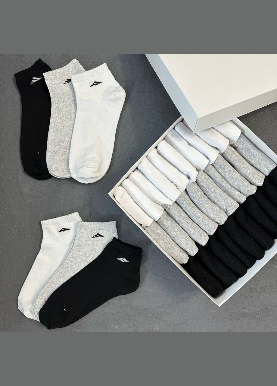 Білі шкарпетки чоловічі бренд 30 пар бавовна (345877936)