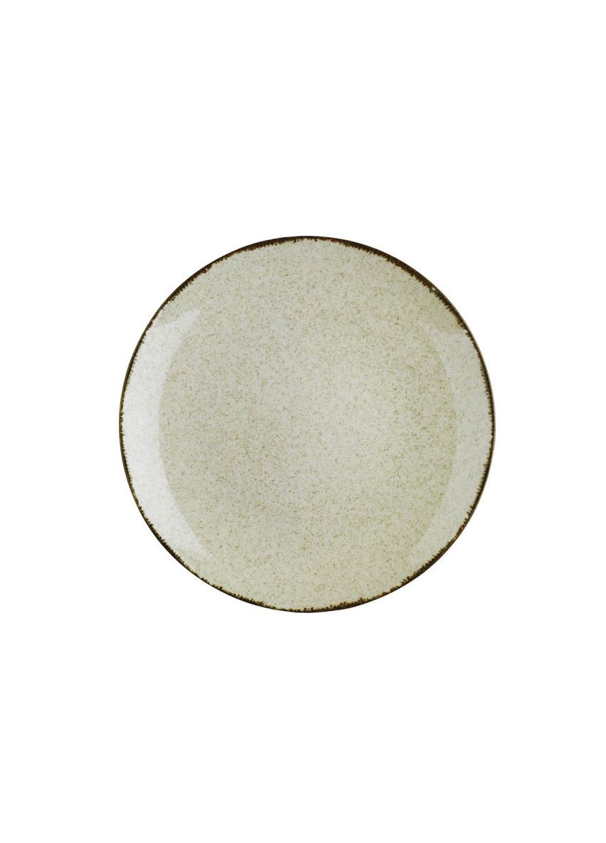 Блюдо Kutahya Colorx CXEO30DU730P02 30 см бежевое KUTAHYA PORSELEN (349223968)