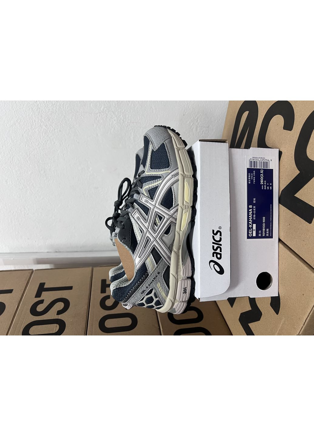 КРОССОВКИ ЖЕНСКИЕ ASICS GEL-KAHANA 8 BLUE GREY АСИКС ГЕЛЬ КАХАНО No Brand серые демисезоны (368859632)