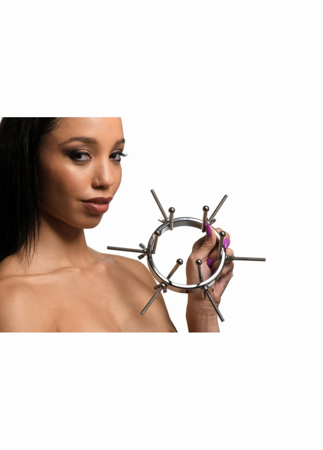 Анальный расширитель Oculus Stainless Steel Anal Explorer - CherryLove Master Series (339868251)