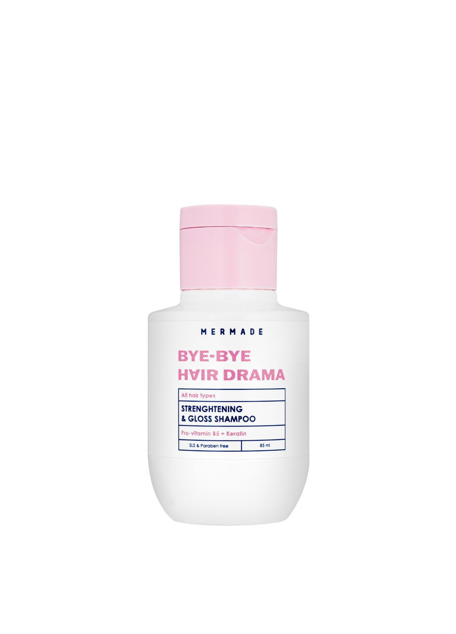 Шампунь для волосся зміцнюючий Keratin & Pro-vitamin B5 85 мл MERMADE (304368842)