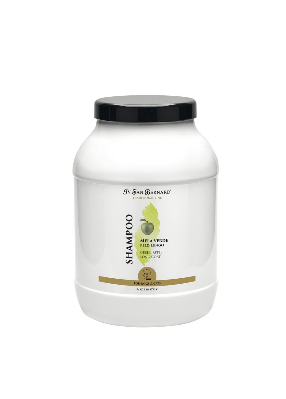 Шампунь для длинной шерсти Зеленое Яблоко TRADITIONAL Green Apple 3 л (8022767038395) Iv San Bernard (307193748)