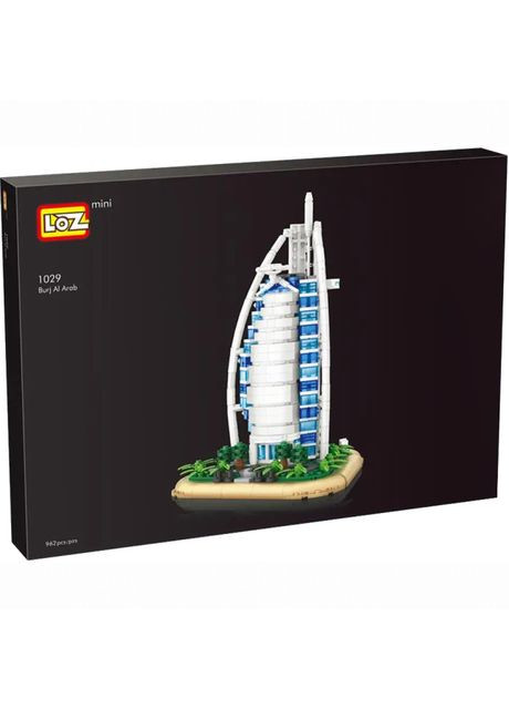 Конструктор mini Burj AI Arab 962 детали (1029) Loz (370254363)