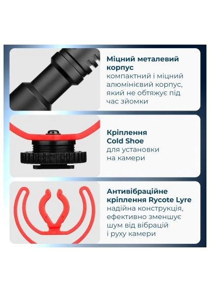 Микрофон BY-MM1+ Black (BY-MM1+) Boya (397323941)