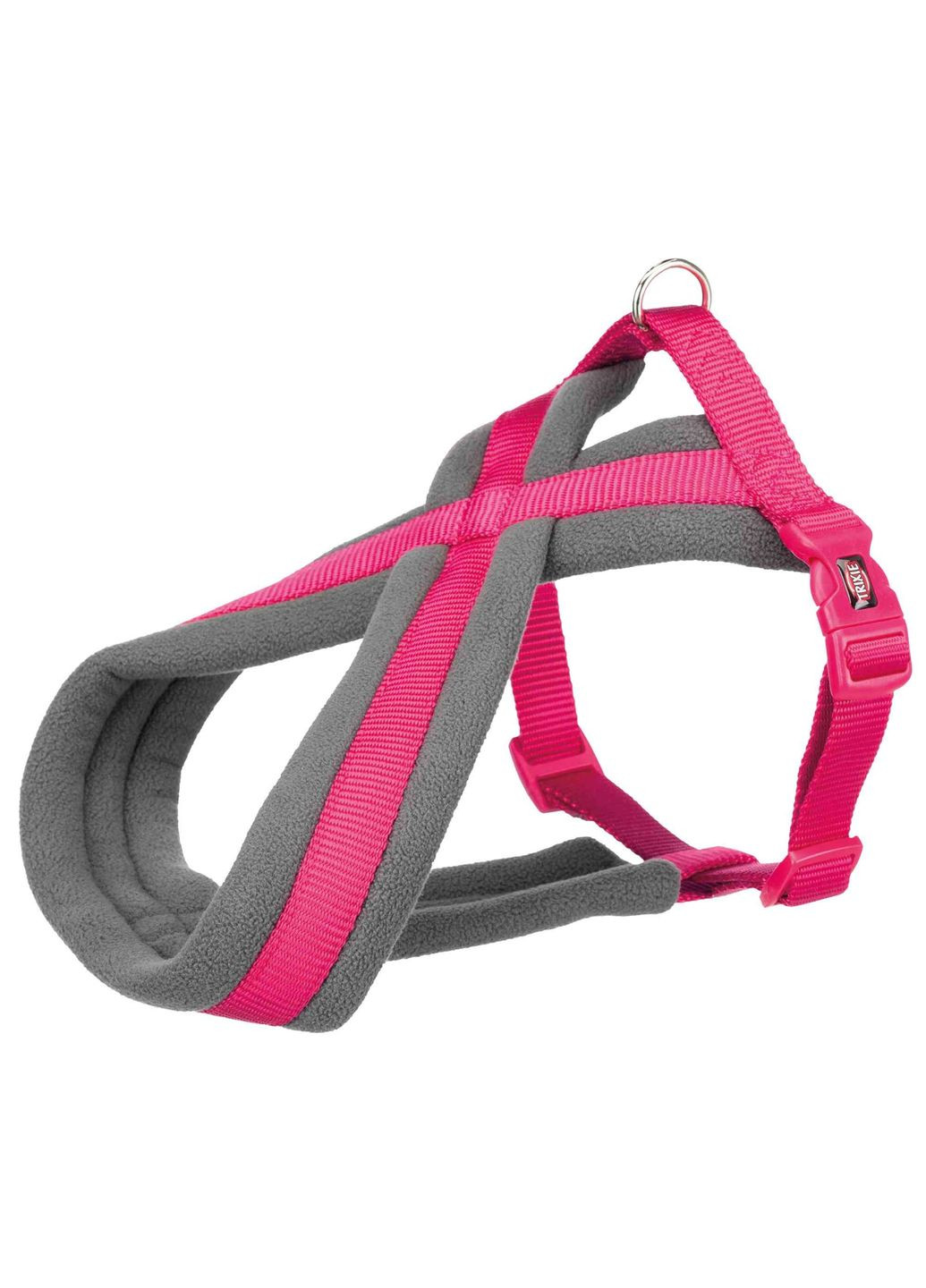 Шлея Premium туристична M-L 50-80 см 25 мм Фуксія (4053032020788) Trixie (319435304)