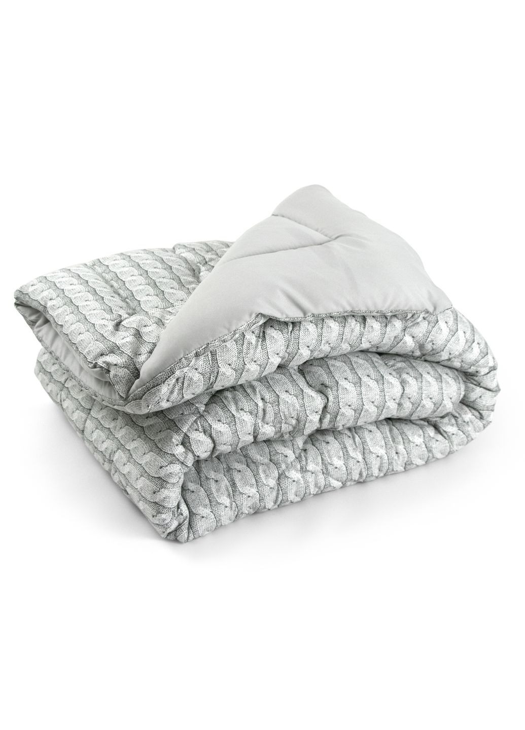 Одеяло 200х220 силиконовое Grey Braid Руно Р322.52_Grey Braid (300530001)