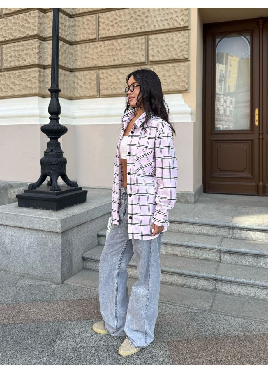 Розовая рубашка Fashion