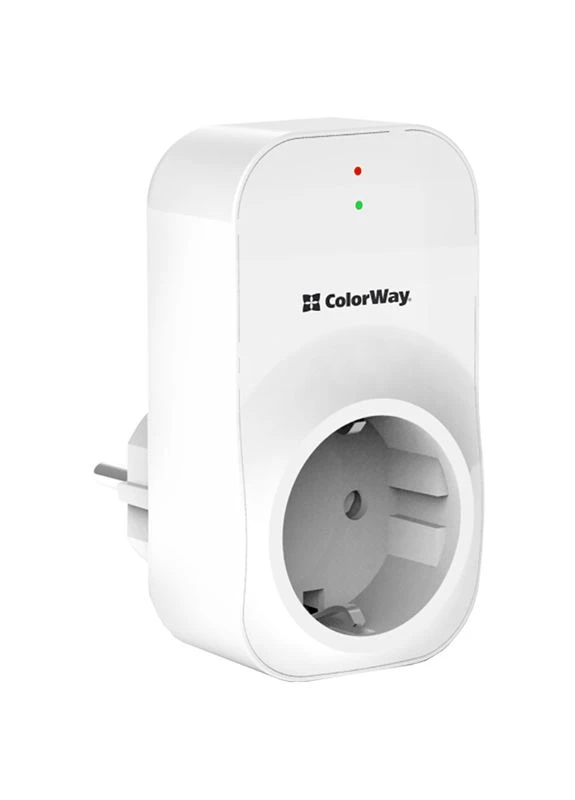 Реле напряжения LED1 16A/3680W 165V/260V White (CWVR16-03L) Colorway (312702600)