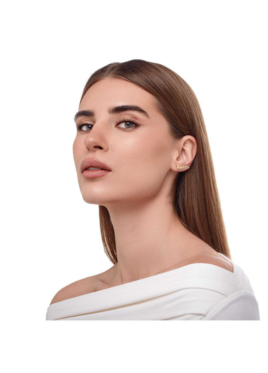 Серьги Деликатность природы Minimal (280946803)