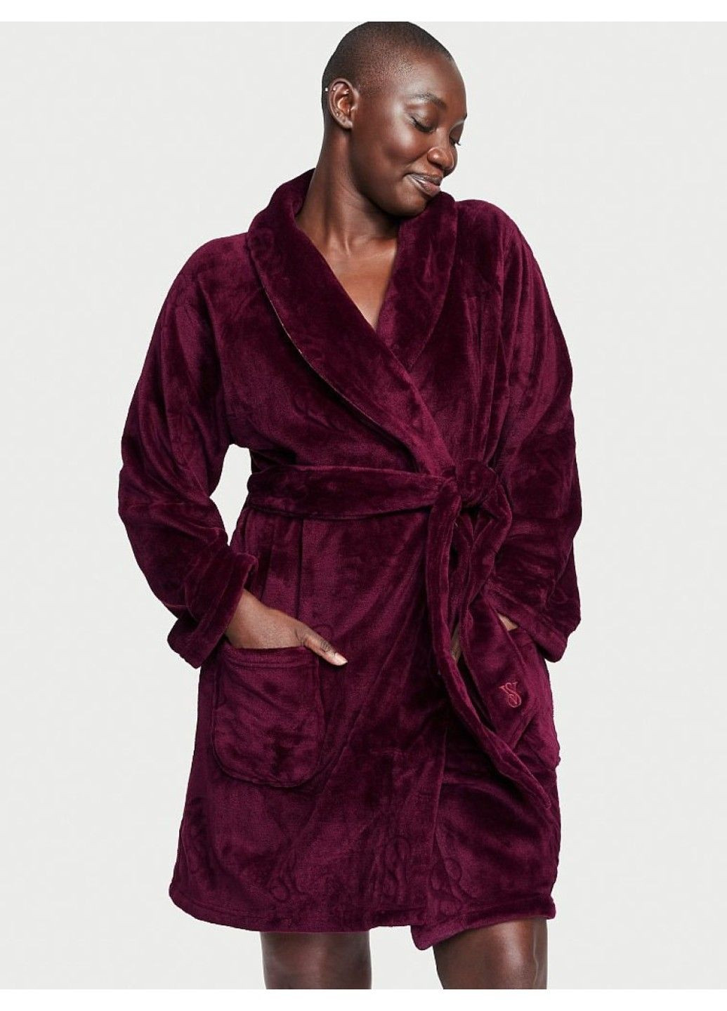 Халат Short Cozy Robe Kir Victoria's Secret (328267524)