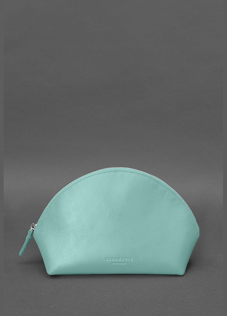 Женская кожаная косметичка 8.0 Бирюзовая (A-028824) BlankNote (329742969)