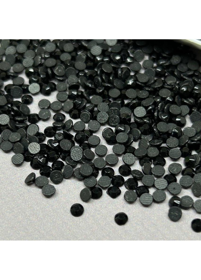 SS16 (3,8-4,0мм) термоклеевые стразы - 10 гр - col Jet No Brand (354797501)