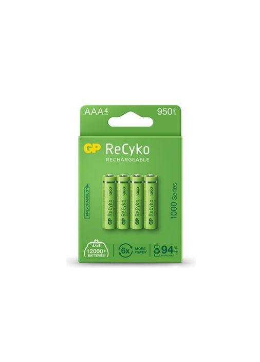 Акумулятор AAA 950mAh ReCyko 100AAAHCE-2GBE4 GP (370188191)