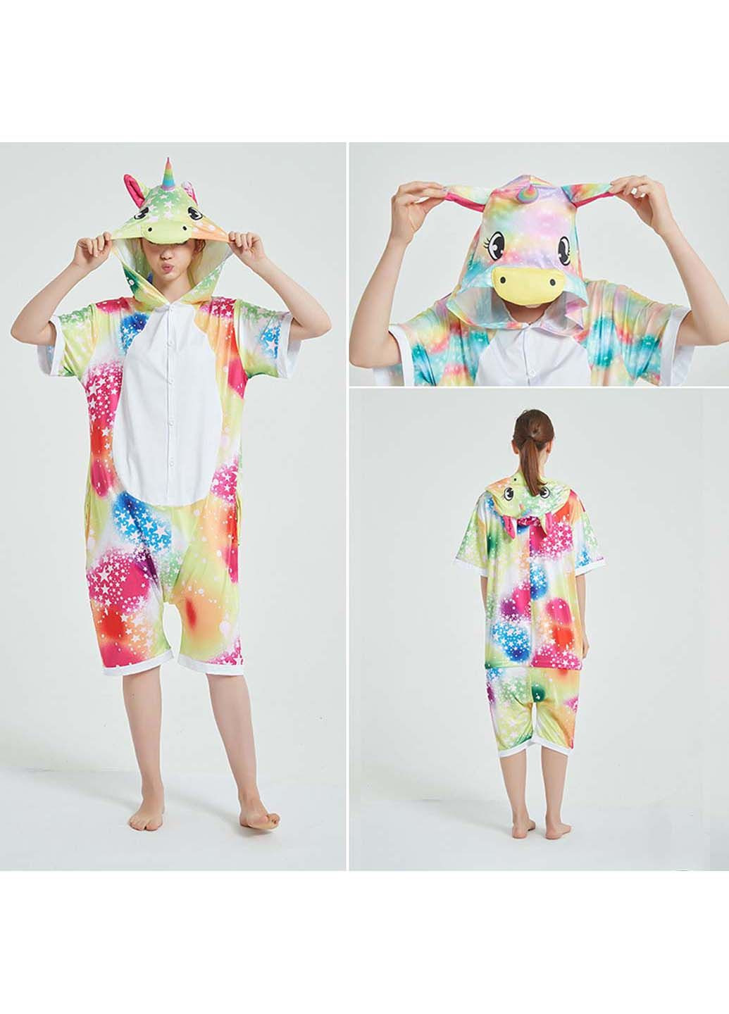 Кигуруми взрослая Единорог New летняя (ледяной шелк) 150 - 158 см BearWear (295904535)