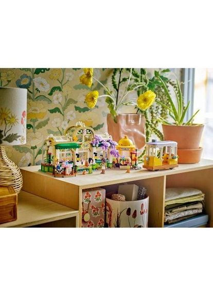 Конструктор Friends Кофейня с растениями и цветочный магазин, 1138 деталей, от 9 лет (42671) Lego (369939052)