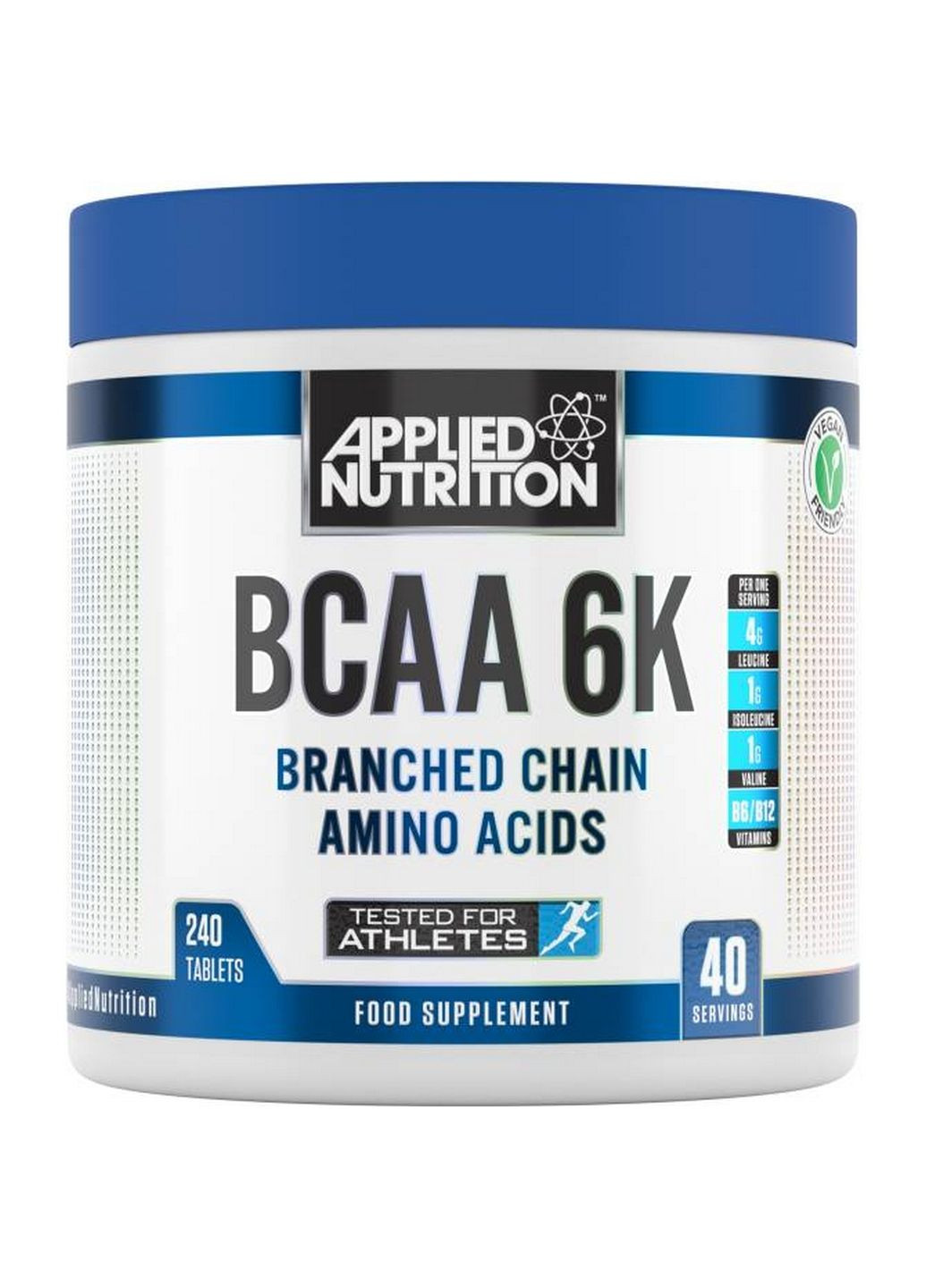 Аминокислота BCAA 6K, 240 таблеток Applied Nutrition (294930286)