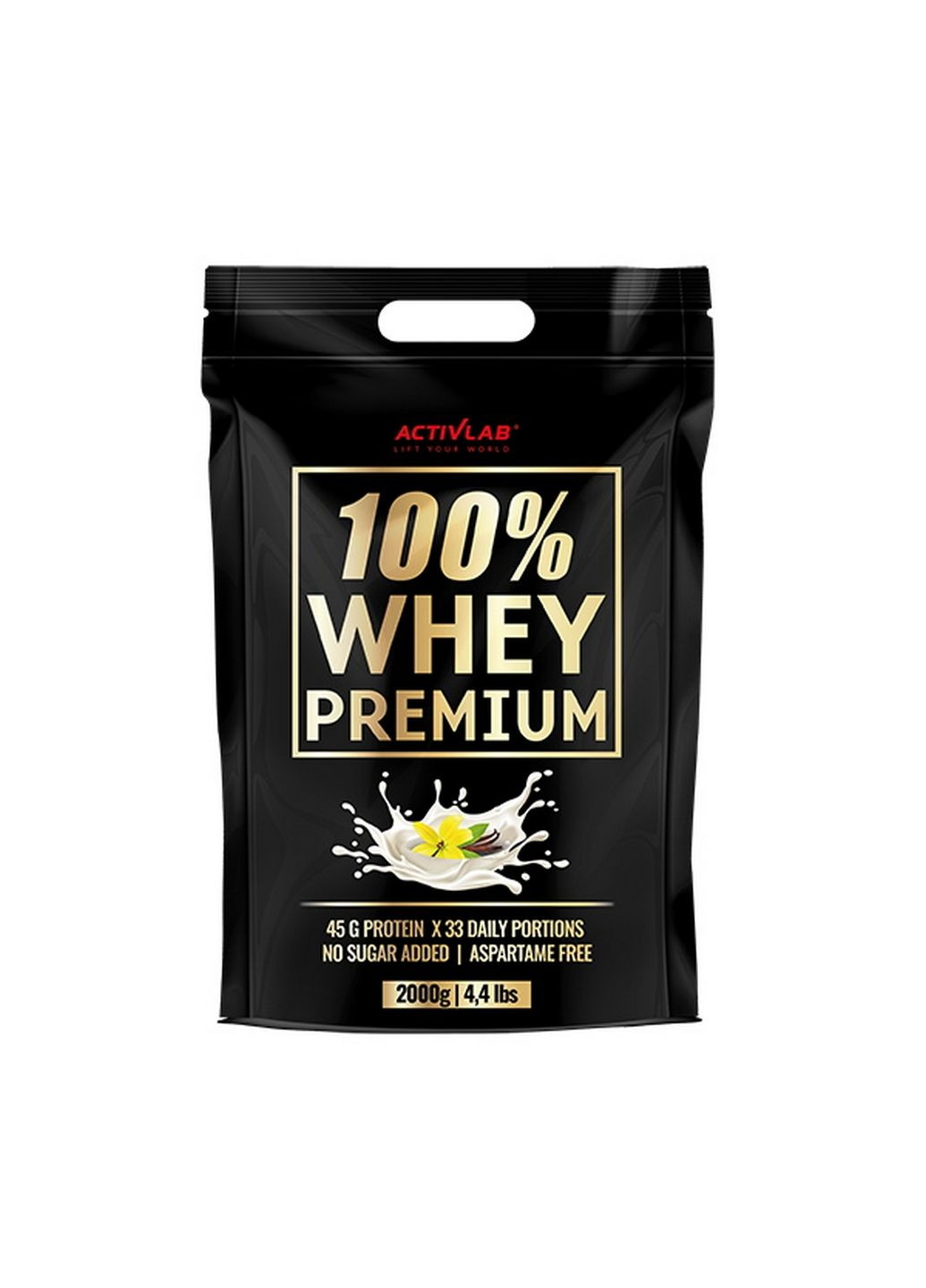 Протеїн 100% Whey Premium, 2 кг Ваніль ActivLab (293483253)