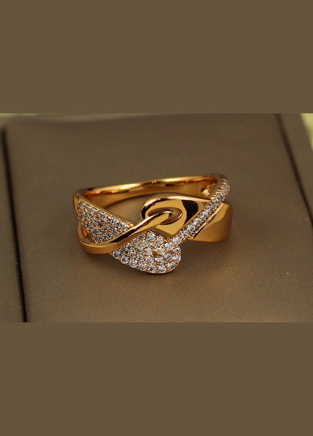 Кольцо симфония р 17 золотистое. Xuping Jewelry (316607506)