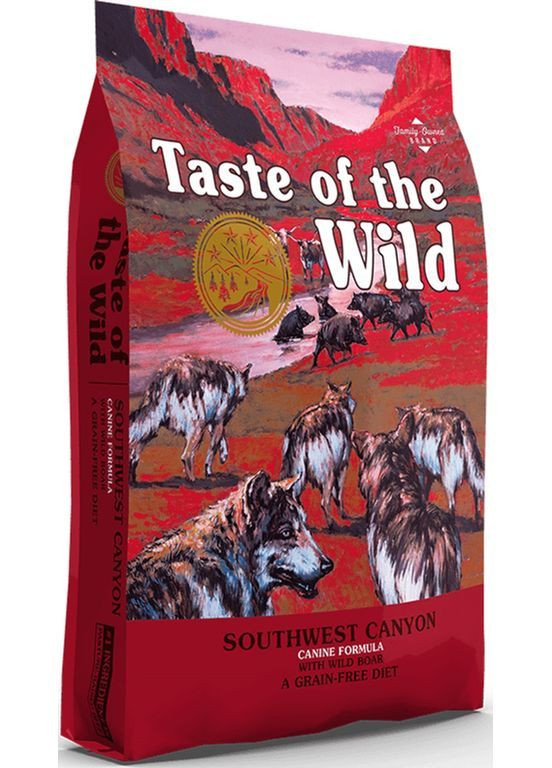 Сухий корм для собак Southwest Canyon Canine з яловичиною 12.2 кг (9759-HT60)(0074198614363) Taste of the Wild (366081575)