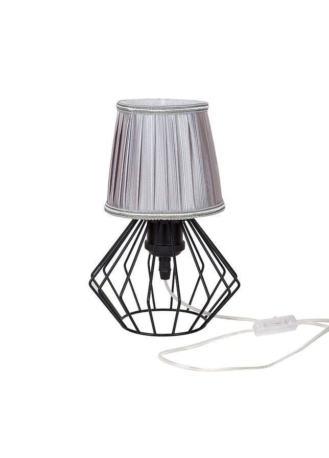 Настольная лампа 756T108F03 BK+SL (LVS4287) Levistella (370244866)