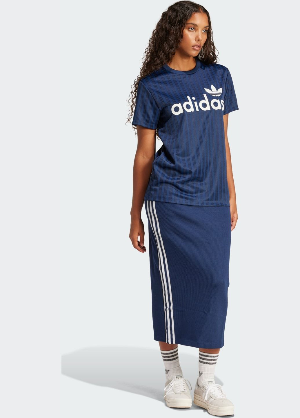 Футболка Linear Graphic Boyfriend adidas - (313399502)