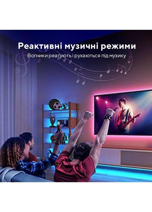 Умная светодиодная лента H615A RGB Smart Wi-Fi + Bluetooth (H615A3A1) Govee (322936032)