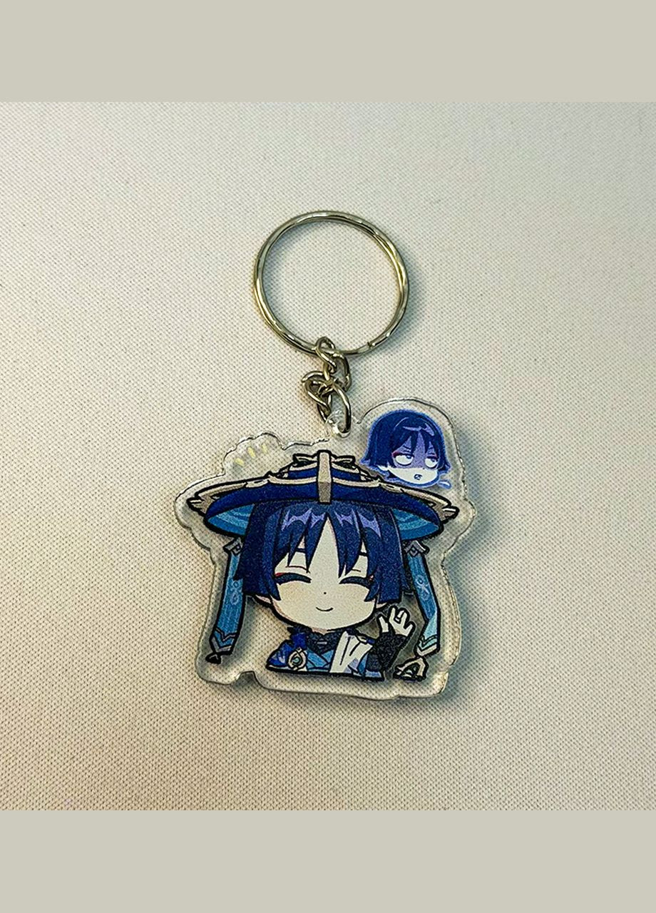 Брелок из Акрила Genshin Impact Геншин Импакт Путешественник (Скарамучча) No Brand (339619614)