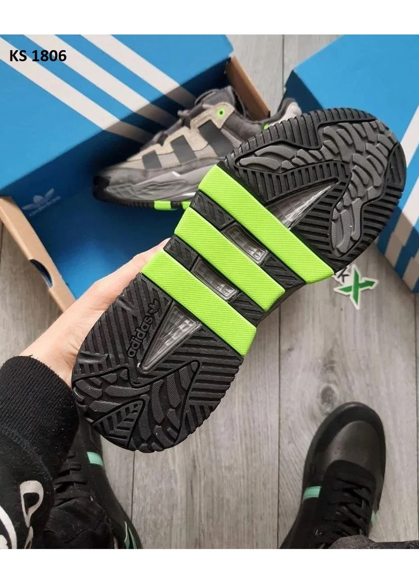 Комбіновані літні кросівки adidas niteball адідас найтбол No Brand