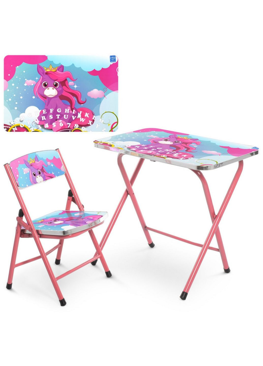 Дитячий стіл зі стільчиком Bambi (282585598)