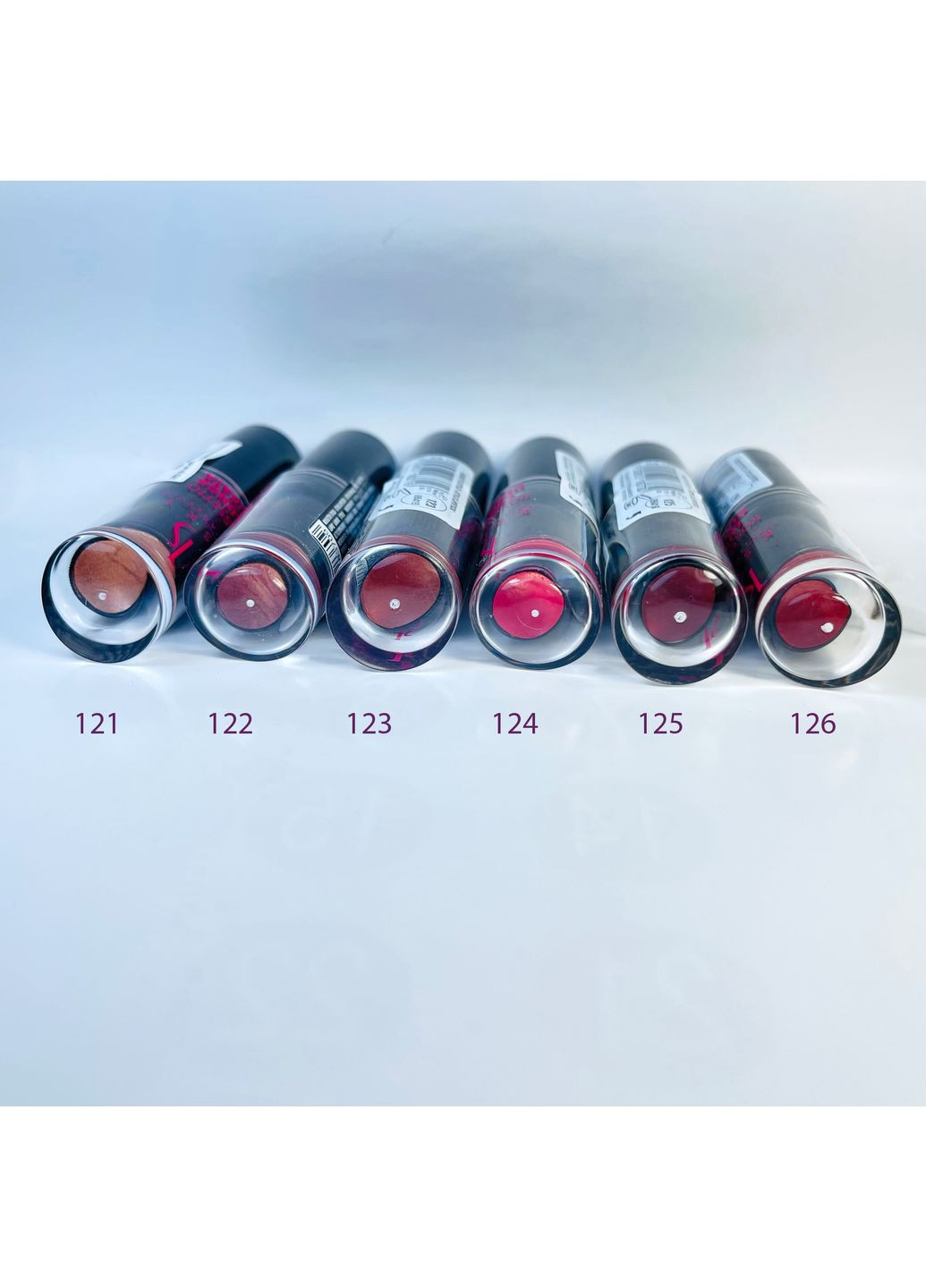 Стійка помада для губ #126 ягідний, 4г KSKY LONG LASTINGLIPSTICK (356459487)