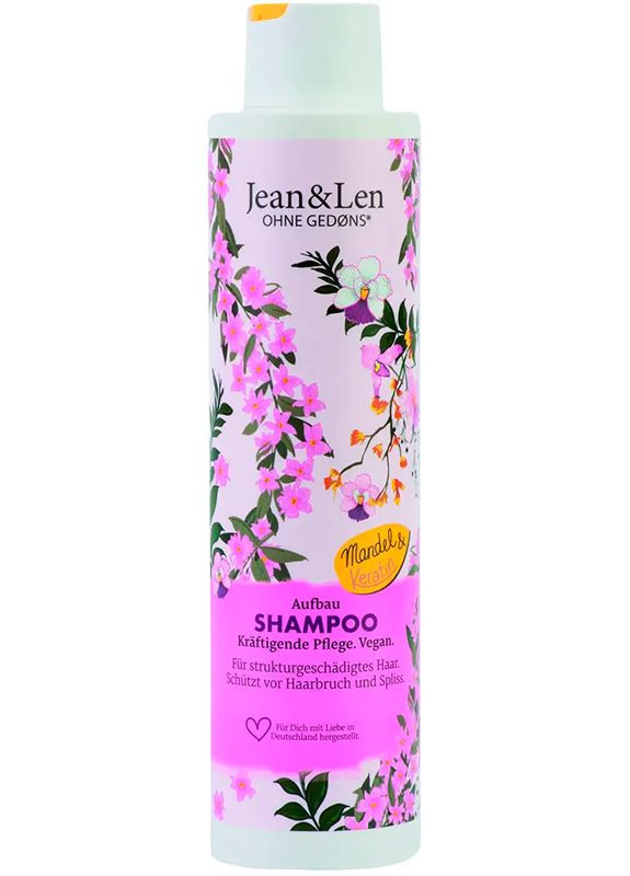 Шампунь регенеруючий Мигдаль-Кератин, 300 мл Jean & Len (361865219)