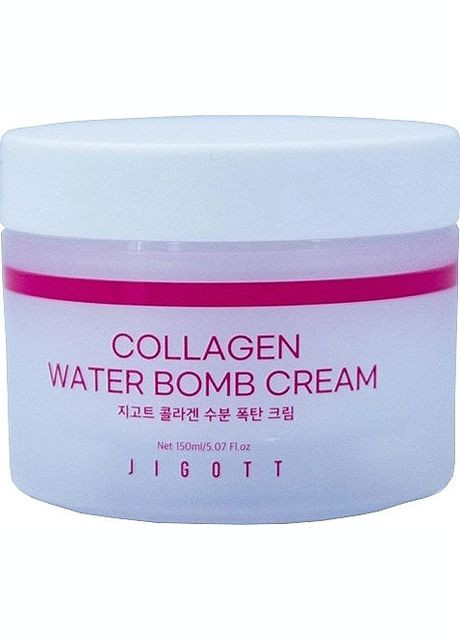 Jigott Зволожувальний крем для обличчя з колагеном Collagen Water Bomb Cream 150ml (2-1081775) — Крем, Південна Корея (369790769)