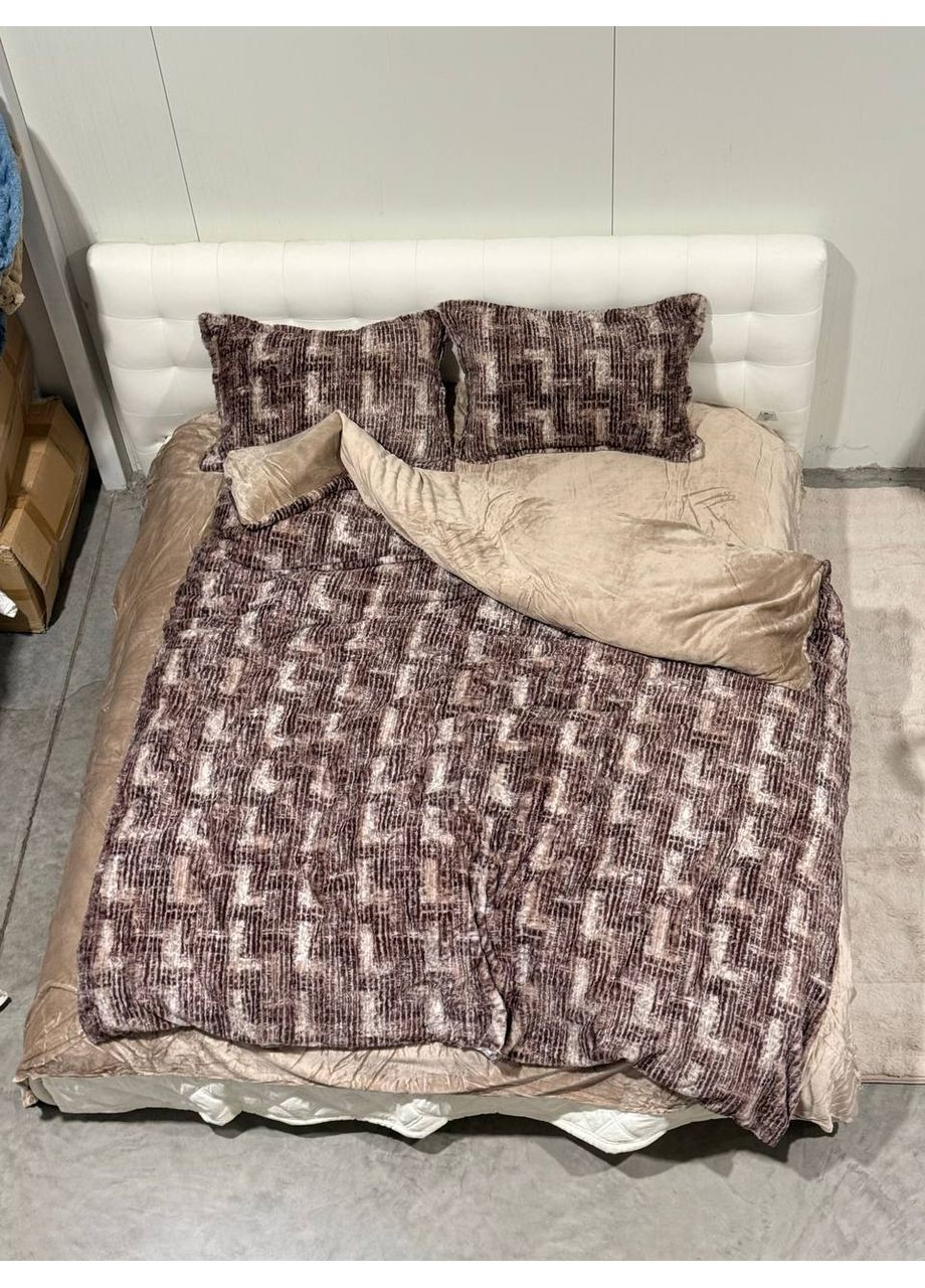 Велюрова постільна білизна євро Vishnya (365715717)