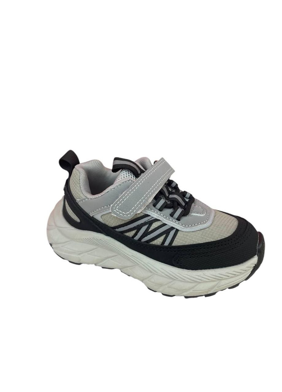 Серые демисезонные детские кроссовки на мальчика Jong Golf