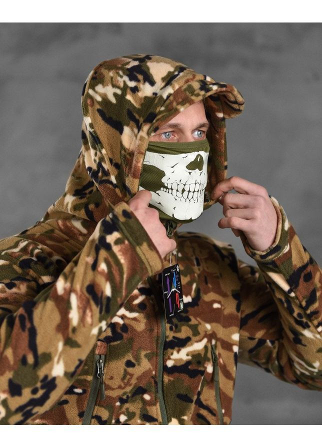 Флісова кофта мультикам з капюшоном ESDY Tiger No Brand (363028787)