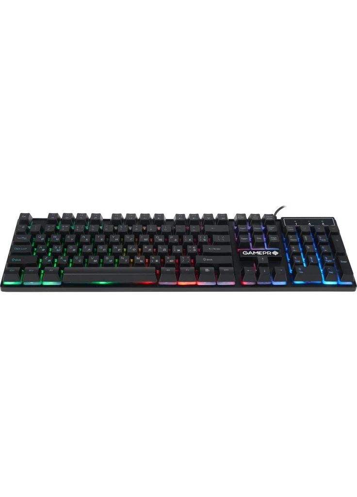 Клавиатура (ek12222) GAMEPRO GK296 USB Black (392046587)