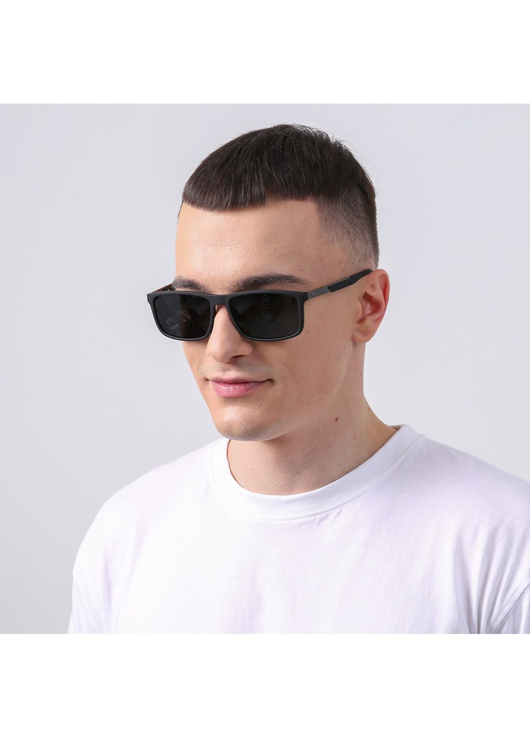 Сонцезахисні окуляри з поляризацією Класика чоловічі 773-257 LuckyLOOK 773-257M (329872769)