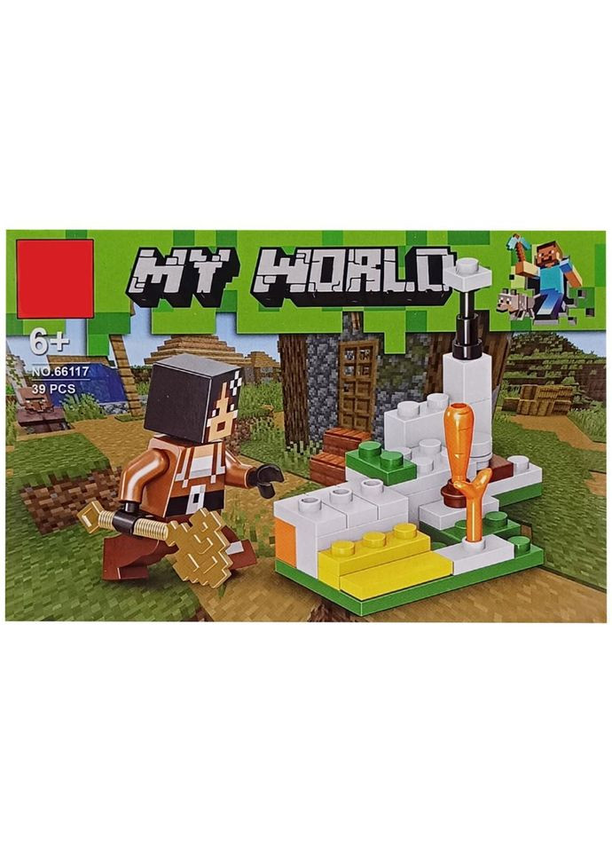 Конструктор детский "Minecraft" 66117-7, 38 деталей No Brand (339777389)